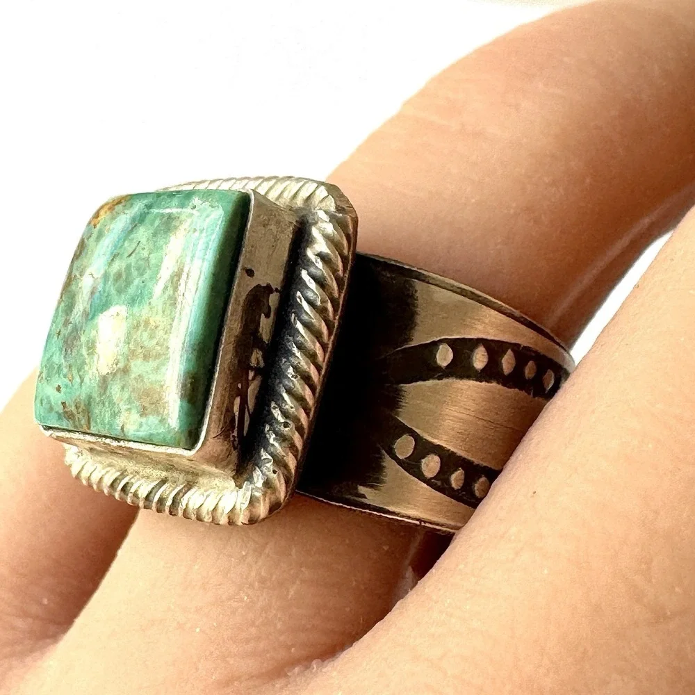 Native American Navajo Indian Turquoise Jewelry handmade ring